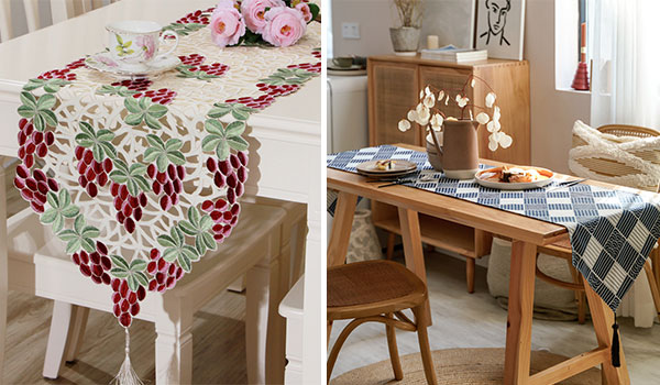 桌旗桌布激光裁剪切割,餐桌上的儀式感 桌旗桌布激光裁剪切割,餐桌上的儀式感