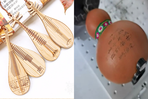 二氧化碳激光打標(biāo)機(jī)，竹木樂器打標(biāo)雕刻專用設(shè)備