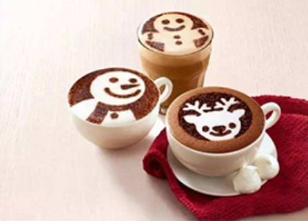 激光切割印花模板-咖啡拉花工藝的新革命！