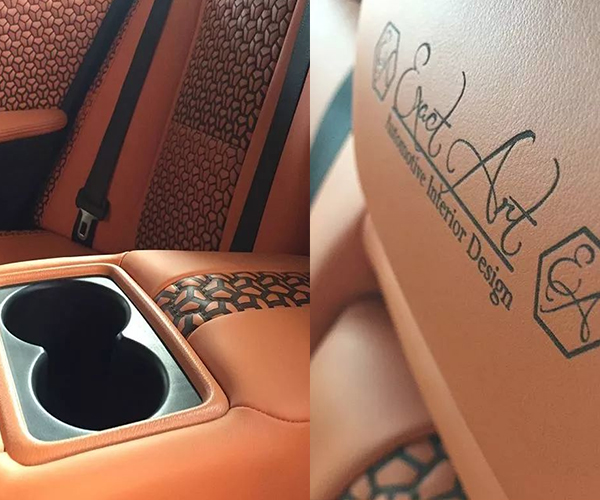 汽車坐墊激光打標(biāo),愛(ài)車升級(jí)秒秒鐘！